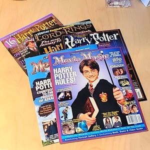 Harry Potter vintage magazines (lot of 5)